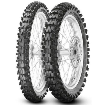 PIRELLI SCORPION MX MID SOFT 100/90-19 TT, Pneus moto arrière