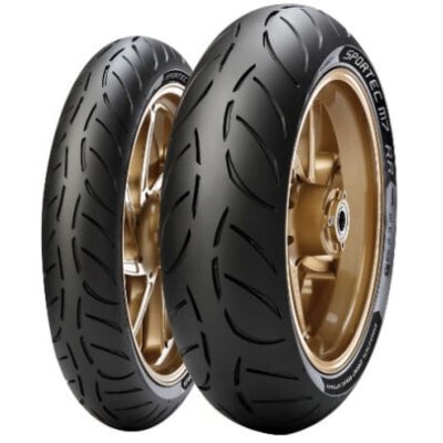 METZELER SPORTEC M7 RR 180/55ZR17 TL, Pneus moto arrière