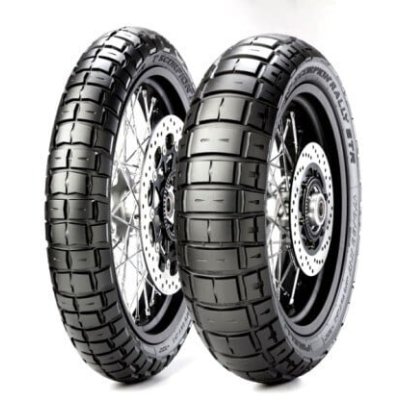 PIRELLI M+S SCORPION RALLY STR 150/70R17 TL, Pneus moto arrière
